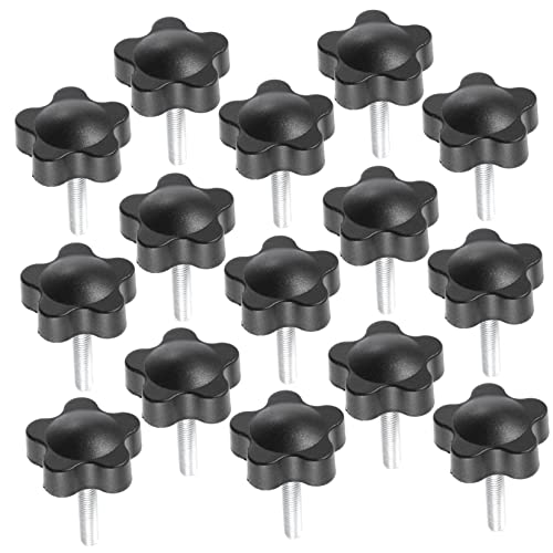 Ciieeo 1 Satz Handschraube Klemmen Manuelle Schrauben Klemmknopf Klemmschraubenknöpfe Rändelschraube Klemmschraube Knopf Kopfklemmschraube Gewindeknopf Schwarz Zinklegierung 15 Stück Ciieeo 1 Satz Handschraube Klemmen Manuelle Schrauben Klemmknopf Klemmschraubenknöpfe Rändelschraube Klemmschraube Knopf Kopfklemmschraube Gewindeknopf Schwarz Zinklegierung 15 Stück von Ciieeo