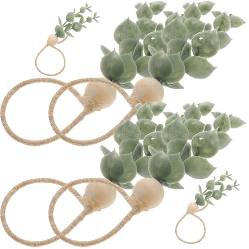 Ciieeo 1 Satz Holzperlen Serviettenringe Im Rustikalen Blätterdesign Serviettenhalter Für Hochzeiten Partys Und Festliche Anlässe 6 Stück Ciieeo 1 Satz Holzperlen Serviettenringe Im Rustikalen Blätterdesign Serviettenhalter Für Hochzeiten Partys Und Festliche Anlässe 6 Stück von Ciieeo