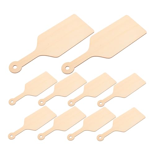 Ciieeo 1 Satz Teiliges Schneidebrett Aus Holz Unbehandelte Holzplatten Für Bastelprojekte Kleine Bemalbare Küchenutensilien Für Diy Und Feiertagsdekorationen 10 Stück von Ciieeo