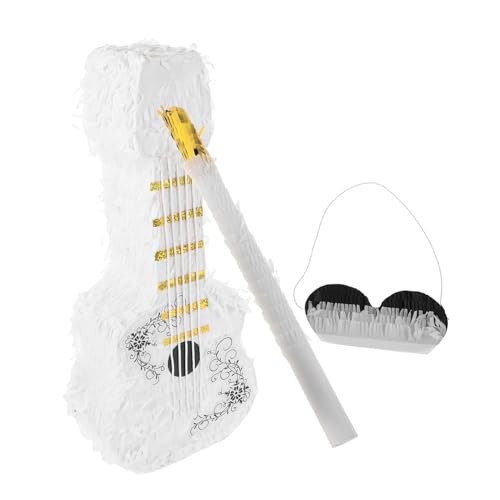 Ciieeo 1 Satz Violin Pinata für Geburtstagsfeiern Lustige Violinenform mit Augenmaske und Stock für Karneval Jubiläen und Partyspiele Süßigkeiten Füllung Spaß für Altersgruppen Ciieeo 1 Satz Violin Pinata für Geburtstagsfeiern Lustige Violinenform mit Augenmaske und Stock für Karneval Jubiläen und Partyspiele Süßigkeiten Füllung Spaß für Altersgruppen von Ciieeo