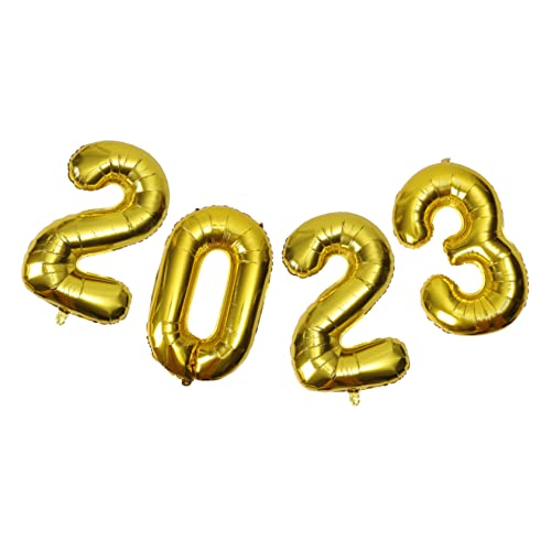Ciieeo 1 Satz Zahlenballon Goldene Folienballons für Neujahrsfeiern Partydekoration und Festliche Anlässe für Zuhause und Events Ciieeo 1 Satz Zahlenballon Goldene Folienballons für Neujahrsfeiern Partydekoration und Festliche Anlässe für Zuhause und Events von Ciieeo