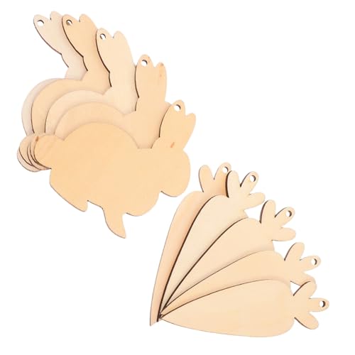 Ciieeo 1 Set Kaninchen Karotten Holzspäne Klein Unvollendet Party DIY Dekoration Häschen Bastelornament Karottenscheiben Hängeanhänger Kaninchen Ausschnitt Ciieeo 1 Set Kaninchen Karotten Holzspäne Klein Unvollendet Party DIY Dekoration Häschen Bastelornament Karottenscheiben Hängeanhänger Kaninchen Ausschnitt von Ciieeo