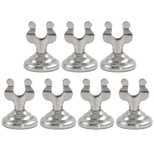 Ciieeo 1 Set Tischnummernhalter, Edelstahl, U-Clips, für Hochzeiten und Veranstaltungen, elegant und praktisch Ciieeo 1 Set Tischnummernhalter, Edelstahl, U-Clips, für Hochzeiten und Veranstaltungen, elegant und praktisch von Ciieeo