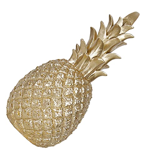 Ciieeo 1 Stück Goldenes Ananas Dekorationsstück aus Harz Kreative Tischdeko für Wohnzimmer Büro und Garten Hawaiianische Wohnaccessoires Eleganter Desktop Schmuck Ciieeo 1 Stück Goldenes Ananas Dekorationsstück aus Harz Kreative Tischdeko für Wohnzimmer Büro und Garten Hawaiianische Wohnaccessoires Eleganter Desktop Schmuck von Ciieeo