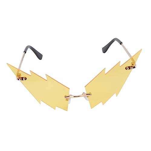 Ciieeo 1 Stück lustige Brille Party geformt Fee Brille Männer faschingsbrille karnevalsbrille festival accessoires fasching accessoires Halloween-Brille Outdoor-Brille Yellow Ciieeo 1 Stück lustige Brille Party geformt Fee Brille Männer faschingsbrille karnevalsbrille festival accessoires fasching accessoires Halloween-Brille Outdoor-Brille Yellow von Ciieeo