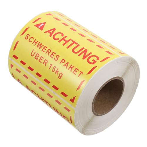Ciieeo 1 Übergewicht Etikettenaufkleber Warnaufkleber Umzugsetiketten Für Kartons Paketetikettenhüllen Warnaufkleber Warnband Vorsicht Schwere Aufkleber Etikettenaufkleber Ciieeo 1 Übergewicht Etikettenaufkleber Warnaufkleber Umzugsetiketten Für Kartons Paketetikettenhüllen Warnaufkleber Warnband Vorsicht Schwere Aufkleber Etikettenaufkleber von Ciieeo