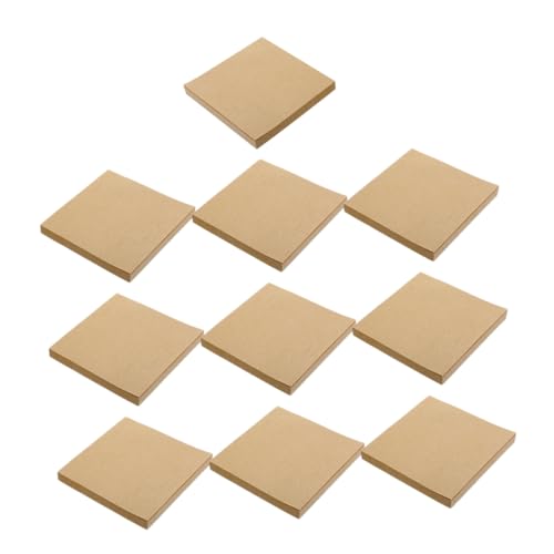 Ciieeo 10 -Notizbuch einkaufsliste notizblöcke Anmerkungszubehör japanische Schulsachen Beachten Sie Vorräte Notizblock für Krankenschwestern Blanker Notizblock Papier von Ciieeo