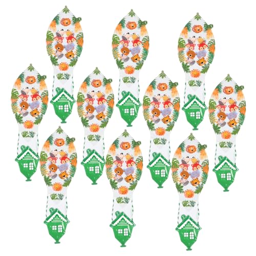 Ciieeo 10 Stück Aluminium Folien Luftballons Form von Heißluftballons Bunte Tiermuster Große und Leicht Aufblasbare Dekoration für Geburtstagsfeiern Hochzeiten und Festlichkeiten Ciieeo 10 Stück Aluminium Folien Luftballons Form von Heißluftballons Bunte Tiermuster Große und Leicht Aufblasbare Dekoration für Geburtstagsfeiern Hochzeiten und Festlichkeiten von Ciieeo