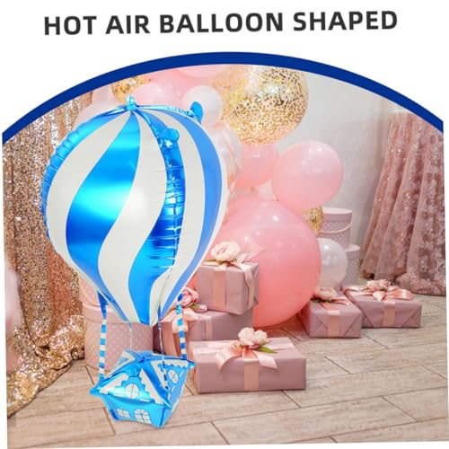 Ciieeo 10 Stück Aluminiumfolie Heißluftballon Ballons Wiederverwendbar Partydeko Kindergeburtstag Weihnachtsfeier Shower Hochzeit Festliche Raumdekoration Ciieeo 10 Stück Aluminiumfolie Heißluftballon Ballons Wiederverwendbar Partydeko Kindergeburtstag Weihnachtsfeier Shower Hochzeit Festliche Raumdekoration von Ciieeo
