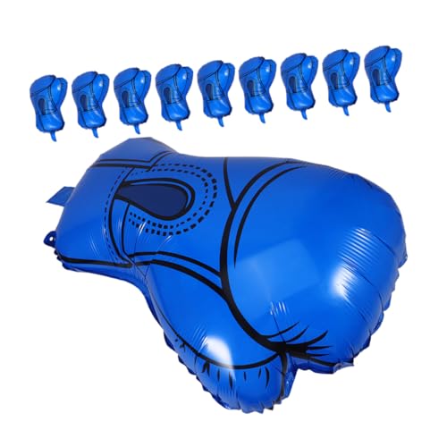 Ciieeo 10 Stück Boxhandschuh Luftballons aus Aluminiumfolie Robuste Sport-dekoration für Wrestling Geburtstagsfeiern Gym-events Jungen Partyzubehör Auffälliges Design Langlebig und Sicher Ciieeo 10 Stück Boxhandschuh Luftballons aus Aluminiumfolie Robuste Sport-dekoration für Wrestling Geburtstagsfeiern Gym-events Jungen Partyzubehör Auffälliges Design Langlebig und Sicher von Ciieeo
