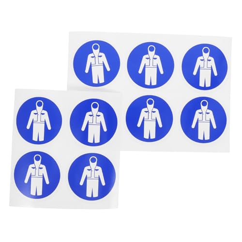 Ciieeo 10 Stück Etiketten Für Schutzkleidung Anti-rutsch-warnaufkleber Sicherheitsaufkleber Warnlabel Sicherheitsschild Vorsicht Aufkleber Sicherheitswarnung Industriezeichen Blau Papier Ciieeo 10 Stück Etiketten Für Schutzkleidung Anti-rutsch-warnaufkleber Sicherheitsaufkleber Warnlabel Sicherheitsschild Vorsicht Aufkleber Sicherheitswarnung Industriezeichen Blau Papier von Ciieeo