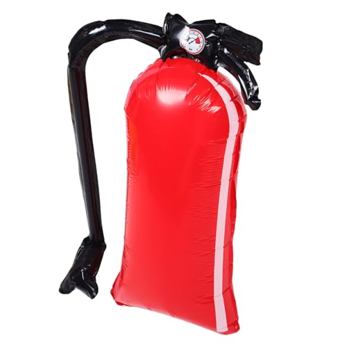 Ciieeo 10 Stück Feuerlöscher Ballon Feuerwehrmann Party Favor Feuerwehrmann Zubehör Feuerlöscher Feuerwehrmann Feuerlöscher Feuer Folienballons Rot Pe von Ciieeo