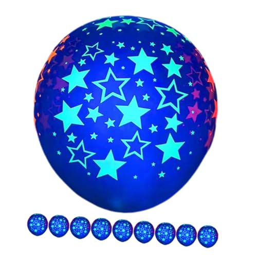Ciieeo 10 Stück Fluoreszierender Ballon Nachtlicht Ballon Neon Geburtstagsparty Dekorationen Party Latex Ballon Neon Ballons Leuchten Im Dunkeln Partyzubehör Festival Ballons von Ciieeo