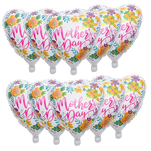 Ciieeo 10 Stück Folienballons für Muttertag Luftballons für Dekorationen Festliche für Muttertag Zuhause und Feierlichkeiten Ciieeo 10 Stück Folienballons für Muttertag Luftballons für Dekorationen Festliche für Muttertag Zuhause und Feierlichkeiten von Ciieeo
