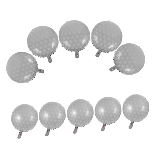Ciieeo 10 Stück Golf Ball Luftballons Hochwertige Folienballons für Golf Themenpartys Geburtstagsfeiern und Sportevents Dekorationen für Unvergessliche Anlässe Ciieeo 10 Stück Golf Ball Luftballons Hochwertige Folienballons für Golf Themenpartys Geburtstagsfeiern und Sportevents Dekorationen für Unvergessliche Anlässe von Ciieeo