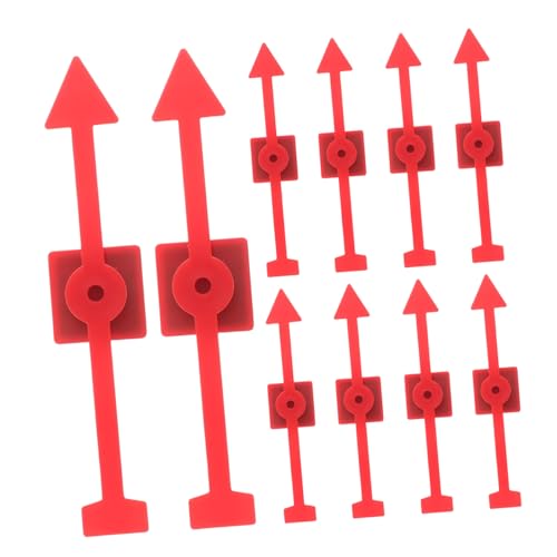 Ciieeo 10 Stück Lehrmittel Spielkreisel Große Saugnapfkreisel Großer Kreisel Für Spiele Mathe Kreisel Große Spielkreisel Spielekreisel Spiel Schwarzer Kunststoff von Ciieeo
