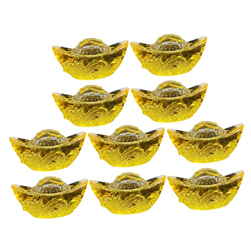 Ciieeo 10 Stück Teiliges Kristall Ornament Kompakt und Leicht Verarbeitung Dekorative Feng Shui Desktop Deko für Wohnzimmer und Büro Langlebige und Einzigartige Ingots Ciieeo 10 Stück Teiliges Kristall Ornament Kompakt und Leicht Verarbeitung Dekorative Feng Shui Desktop Deko für Wohnzimmer und Büro Langlebige und Einzigartige Ingots von Ciieeo