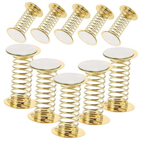 Ciieeo 10 Stück Teiliges Metallfeder basen mit Doppelseitigem Nano kleber Langlebige für DIY bastelprojekte Vielseitig Einsetzbar als Dekorative Puppenständer und Zubehör Ciieeo 10 Stück Teiliges Metallfeder basen mit Doppelseitigem Nano kleber Langlebige für DIY bastelprojekte Vielseitig Einsetzbar als Dekorative Puppenständer und Zubehör von Ciieeo