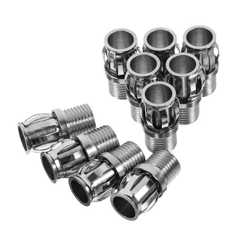 Ciieeo 10 Stück Teiliges Metalllampenfassung mit Gewindesockel Schneller Lichtbefestiger Clip Installieren Sicherer Stiftsockel Halter für Wohn und Gewerbelampen Ciieeo 10 Stück Teiliges Metalllampenfassung mit Gewindesockel Schneller Lichtbefestiger Clip Installieren Sicherer Stiftsockel Halter für Wohn und Gewerbelampen von Ciieeo