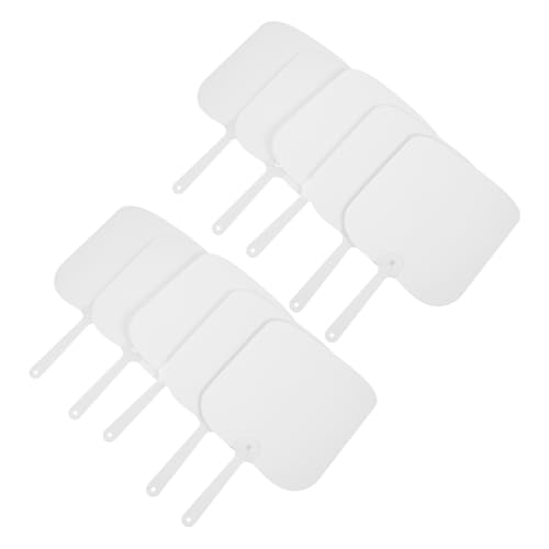 Ciieeo 10 Stück Teiliges Sublimations Handventilatoren aus Pet Kunststoff Beidseitig Bedruckbar Leicht und Strapazierfähig für DIY Bastelprojekte Kirchenpartys und Geschenkideen Ciieeo 10 Stück Teiliges Sublimations Handventilatoren aus Pet Kunststoff Beidseitig Bedruckbar Leicht und Strapazierfähig für DIY Bastelprojekte Kirchenpartys und Geschenkideen von Ciieeo