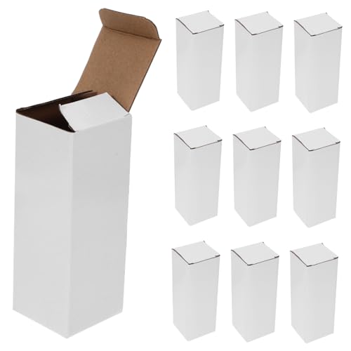 Ciieeo 10 Stück Wellpappe Verpackungsboxen Leere Versandkartons Stabile Umzugskartons für Sicheren Versand und Lagerung von Ciieeo