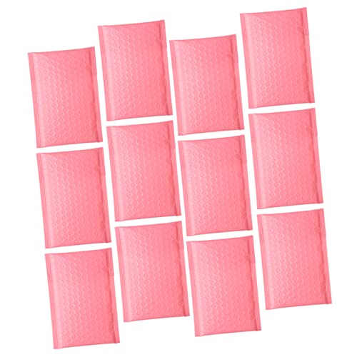 Ciieeo 100 Stück Luftpolstertaschen Kleine Gepolsterte Versandtaschen Reißfest Selbstklebend 11x15cm Pink Für Schmuckversand Und Kleine Unternehmen von Ciieeo