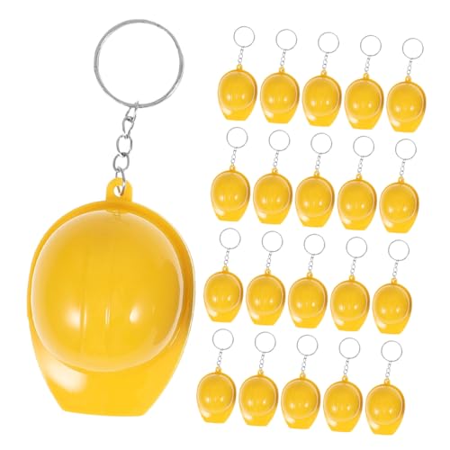 Ciieeo 100 Stück Mini Bauhelm Schlüsselanhänger Gelb Realistische Sicherheitshelm Anhänger Leicht und Strapazierfähig als Partygeschenk und Rucksackdeko für Bau-themenveranstaltungen Ciieeo 100 Stück Mini Bauhelm Schlüsselanhänger Gelb Realistische Sicherheitshelm Anhänger Leicht und Strapazierfähig als Partygeschenk und Rucksackdeko für Bau-themenveranstaltungen von Ciieeo