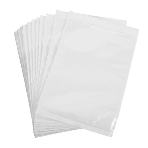 Ciieeo 100 Stück Versandetikettenbeutel Versandkartons Packlistenumschläge Umschläge Tasche selbstverschließende, durchsichtige Polybeutel Versandtasche Geldumschläge siehe Transparent von Ciieeo
