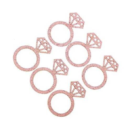Ciieeo 100 Stücke Hochzeit Party Konfetti Requisiten Hohl Diamant Konfetti Folie Für Liebe Thema Feier Dekorationen von Ciieeo