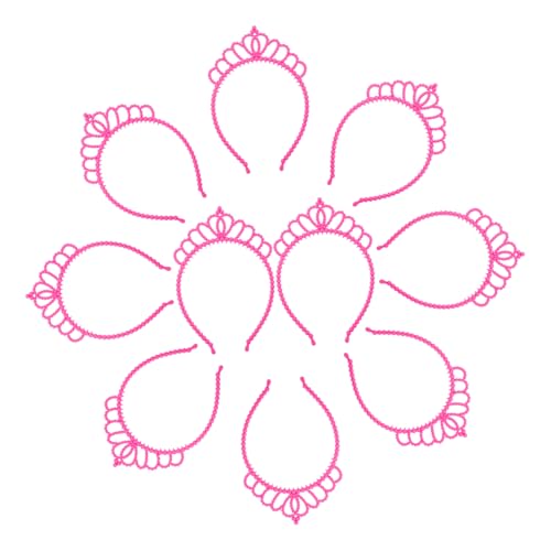 Ciieeo 10St Krone Stirnband für Stirnbänder Braut Stirnband Tiara-Stirnband Geburtstagsparty Haarreifen Geburtstagsfeier Haarreifen Babykrone Hochzeit Stirnband Plastik Rosy Ciieeo 10St Krone Stirnband für Stirnbänder Braut Stirnband Tiara-Stirnband Geburtstagsparty Haarreifen Geburtstagsfeier Haarreifen Babykrone Hochzeit Stirnband Plastik Rosy von Ciieeo