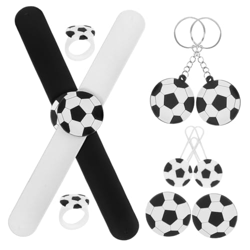 Ciieeo 10Stücke Teiliges Fußball Spielzeugset Für Schlüsselanhänger Ringe Lesezeichen Und Anstecknadeln Für Fußball Geburtstagspartys Und Für Kleine Ciieeo 10Stücke Teiliges Fußball Spielzeugset Für Schlüsselanhänger Ringe Lesezeichen Und Anstecknadeln Für Fußball Geburtstagspartys Und Für Kleine von Ciieeo