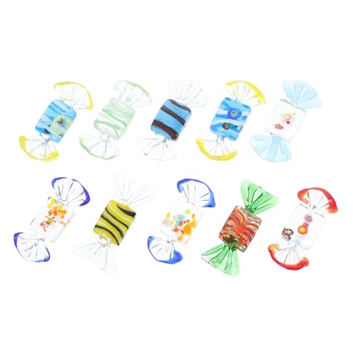 Ciieeo Charmantes 10-teiliges Bonbon-set Aus Glas Vintage-ornamente Für Die Hochzeits- Heimdekoration Und Zum Sammeln Ciieeo Charmantes 10-teiliges Bonbon-set Aus Glas Vintage-ornamente Für Die Hochzeits- Heimdekoration Und Zum Sammeln von Ciieeo