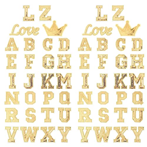 Ciieeo 112stücke Teiliges Alphabet Patches Set Aufnäher Aufnähen Oder Aufbügeln Für Kleidung Und Taschen Dekorative Buchstaben Patches Für -projekte Und Reparaturen von Ciieeo