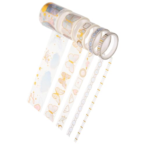 Ciieeo 12 Rollen Washi Tape Dekorative Klebebänder für DIY Hand Account Scrapbooking Planer Designs für Kreatives Gestalten Persönliche Projekte Ciieeo 12 Rollen Washi Tape Dekorative Klebebänder für DIY Hand Account Scrapbooking Planer Designs für Kreatives Gestalten Persönliche Projekte von Ciieeo