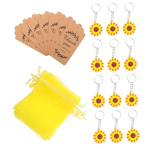 Ciieeo 12 Sätze Sonnenblumen Schlüsselanhänger Set Dekorative Schlüsselanhänger mit Kordelzugbeuteln für Sommerfeste Hochzeiten und Geburtstagsfeiern Teiliges Geschenkset Ciieeo 12 Sätze Sonnenblumen Schlüsselanhänger Set Dekorative Schlüsselanhänger mit Kordelzugbeuteln für Sommerfeste Hochzeiten und Geburtstagsfeiern Teiliges Geschenkset von Ciieeo