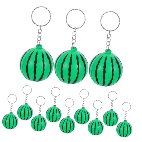 Ciieeo 12 Stück Erdbeer-Schlüsselanhänger Mini-Wassermelone Rucksackzauber Handtasche Schlüsselbund Schlüsselanhänger aus Schaumstoff Schlüsselkette Zinklegierung Green Ciieeo 12 Stück Erdbeer-Schlüsselanhänger Mini-Wassermelone Rucksackzauber Handtasche Schlüsselbund Schlüsselanhänger aus Schaumstoff Schlüsselkette Zinklegierung Green von Ciieeo