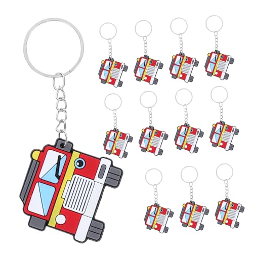 Ciieeo 12 Stück Feuerwehrauto-schlüsselanhänger, Partygeschenke, Lustige Feuerwehrmann-themendekorationen, Feuerwehrauto-schlüsselring Für Kindergeburtstage, Ciieeo 12 Stück Feuerwehrauto-schlüsselanhänger, Partygeschenke, Lustige Feuerwehrmann-themendekorationen, Feuerwehrauto-schlüsselring Für Kindergeburtstage, von Ciieeo