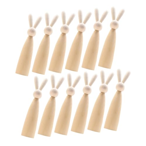 Ciieeo 12 Stück Hasenkopf Holzfigur Hasen Steckfiguren Hasen Steckpuppen Unbemalte Hasenfigur Steckpuppen Unvollendete Hasenskulptur Unvollendete Hasenpuppen Hasenfigur Basteln Ciieeo 12 Stück Hasenkopf Holzfigur Hasen Steckfiguren Hasen Steckpuppen Unbemalte Hasenfigur Steckpuppen Unvollendete Hasenskulptur Unvollendete Hasenpuppen Hasenfigur Basteln von Ciieeo