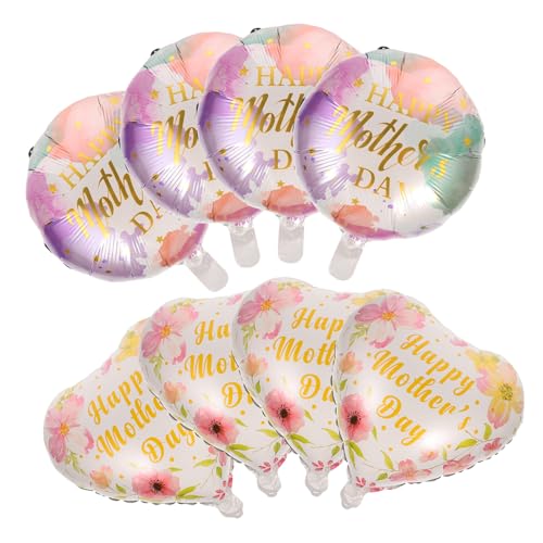Ciieeo 12 Stück Herzförmige Folienballons für Muttertag Festliche mit Weißen Blumen und Wasserfarbenballons für Partys und Feiern Ciieeo 12 Stück Herzförmige Folienballons für Muttertag Festliche mit Weißen Blumen und Wasserfarbenballons für Partys und Feiern von Ciieeo