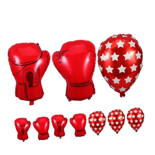 Ciieeo 12 Stück Teiliges Aufblasbare Rote Boxhandschuhe und Sandsack Ballons Robuste Wrestling Party Deko für Jungen Geburtstag Leichte Sportschmuck für Box und Wrestling Mottopartys Ciieeo 12 Stück Teiliges Aufblasbare Rote Boxhandschuhe und Sandsack Ballons Robuste Wrestling Party Deko für Jungen Geburtstag Leichte Sportschmuck für Box und Wrestling Mottopartys von Ciieeo