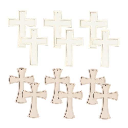 Ciieeo 12 Stück Teiliges DIY Holzkreuz aus Unbehandeltem Holz Beidseitig Bemalbar Kreative Bastelidee für Hochzeit Party Handliche Naturbelassen Vielseitig Gestaltbar Ciieeo 12 Stück Teiliges DIY Holzkreuz aus Unbehandeltem Holz Beidseitig Bemalbar Kreative Bastelidee für Hochzeit Party Handliche Naturbelassen Vielseitig Gestaltbar von Ciieeo