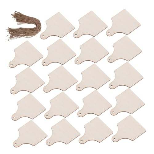 Ciieeo 120 Sätze Unfertige Weihnachts-holzschilder mit Aufhängung Rustikale Rechteckige Holzplatten für DIY Bastelprojekte Unbehandelte Natürliche Holzanhänger für Tür Wanddekoration für Ciieeo 120 Sätze Unfertige Weihnachts-holzschilder mit Aufhängung Rustikale Rechteckige Holzplatten für DIY Bastelprojekte Unbehandelte Natürliche Holzanhänger für Tür Wanddekoration für von Ciieeo