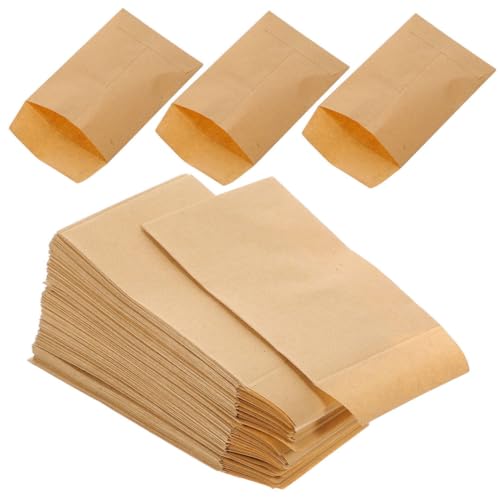 Ciieeo 120Stücke Kleine Umschläge aus Kraftpapier Robuste Aufbewahrung für Samen DIY Projekte Vielseitige Nutzung für Kleine Gegenstände Organisation von Ciieeo