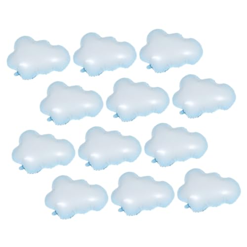 Ciieeo 12Stücke Wolkenballons Aus Aluminiumfolie Aufblasbar Dekoration Für Geburtstagsfeiern Und Hochzeiten Langlebig Und Sicher Indoor Und Outdoor Events Ciieeo 12Stücke Wolkenballons Aus Aluminiumfolie Aufblasbar Dekoration Für Geburtstagsfeiern Und Hochzeiten Langlebig Und Sicher Indoor Und Outdoor Events von Ciieeo