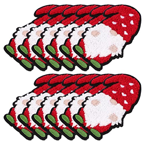 Ciieeo 12stücke Teiliges Weihnachtsmotive Stoffflicken Cartoon Aufnäher Für Kleidung Taschen Hüte Mehr Hochwertige Langlebige Patches Für Kreative Bastelprojekte von Ciieeo