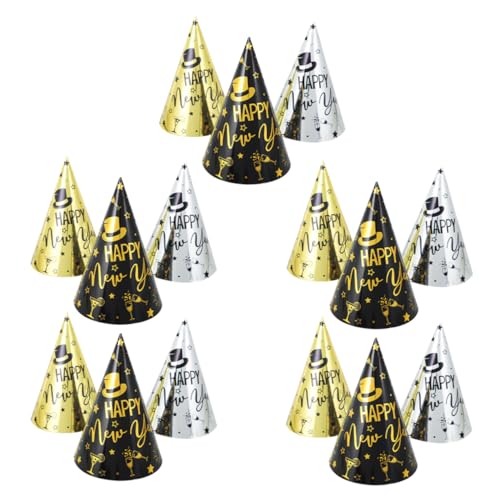 Ciieeo 15st Partyhut Für Das Neue Jahr Neujahrshut Stirnbänder Für Die Silvesterparty Halloween-hüte Kleid Hut Neujahrshüte Hüte Anziehen Silvester Partyhüte Kostüm Hüte Kegelhut Papier Ciieeo 15st Partyhut Für Das Neue Jahr Neujahrshut Stirnbänder Für Die Silvesterparty Halloween-hüte Kleid Hut Neujahrshüte Hüte Anziehen Silvester Partyhüte Kostüm Hüte Kegelhut Papier von Ciieeo