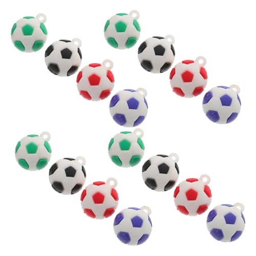 Ciieeo 16st Fußball-anhänger Sportballdekoration Pvc-fußball Mit Weichem Kleber Netzband Aus Metallfolie Fußball Zum Sammeln Zubehör Fußball Kleiner Perlenfußball Pvc-weichkleber Ciieeo 16st Fußball-anhänger Sportballdekoration Pvc-fußball Mit Weichem Kleber Netzband Aus Metallfolie Fußball Zum Sammeln Zubehör Fußball Kleiner Perlenfußball Pvc-weichkleber von Ciieeo