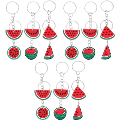 Ciieeo 18 Stk Schlüsselanhänger Requisiten für die Obstfotografie Melonen-Partydekorationen Schmuck hochzeit Schlüsselringe Wassermelonen-Anhänger Wassermelonen-Hängedekoration Ciieeo 18 Stk Schlüsselanhänger Requisiten für die Obstfotografie Melonen-Partydekorationen Schmuck hochzeit Schlüsselringe Wassermelonen-Anhänger Wassermelonen-Hängedekoration von Ciieeo