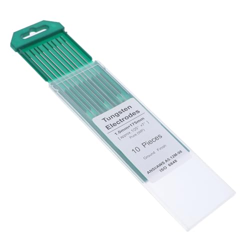 Ciieeo 1Packung Wig Schweißstangen Hochwertige Wolfram Elektroden Mit Grünem Tipp Für Präzise Schweißarbeiten Bodenfertigelektroden Für Tig Schweißen Zufällige Ciieeo 1Packung Wig Schweißstangen Hochwertige Wolfram Elektroden Mit Grünem Tipp Für Präzise Schweißarbeiten Bodenfertigelektroden Für Tig Schweißen Zufällige von Ciieeo