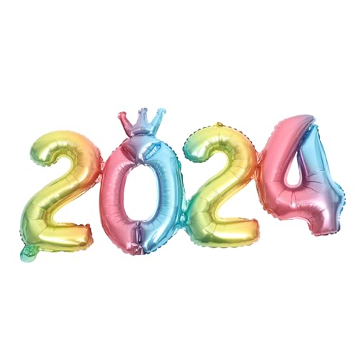 Ciieeo 1Satz Folienballons Große Dekorative Luftballons für Neujahrsfeiern Geburtstagsfeiern und Besondere Anlässe Exquisites Design Partyzubehör von Ciieeo